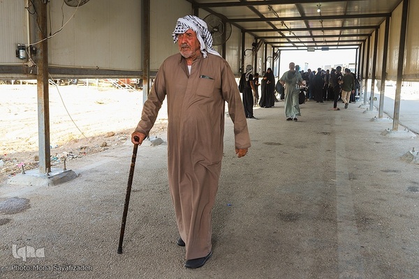 تردد زائران اربعین در مرز چذابه