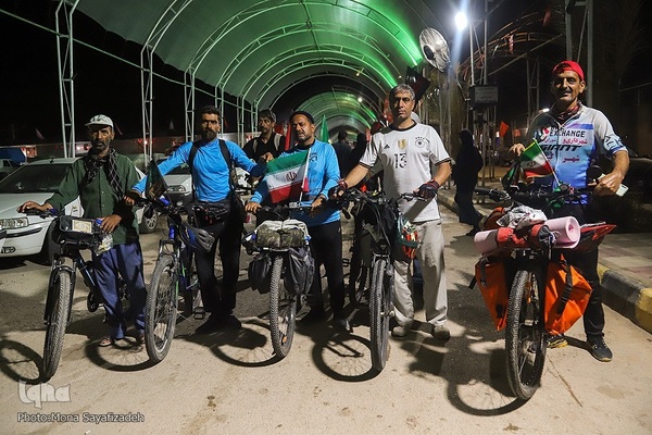 تردد زائران اربعین در مرز چذابه