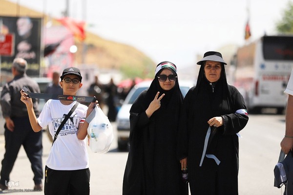 خدمات‌رسانی نیروهای هلال احمر آذربایجان غربی در مرز تمرچین‎