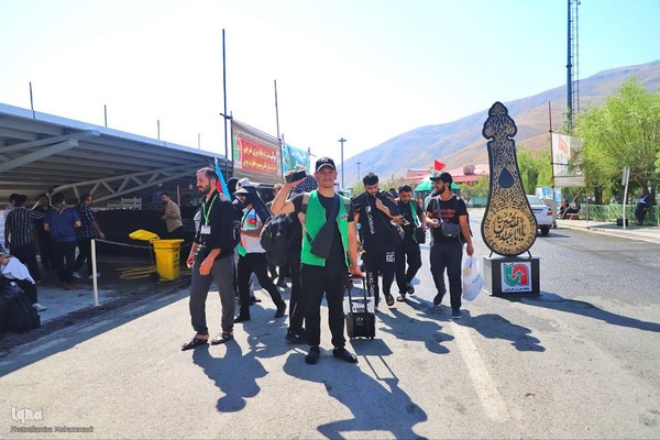 خدمات‌رسانی نیروهای هلال احمر آذربایجان غربی در مرز تمرچین‎