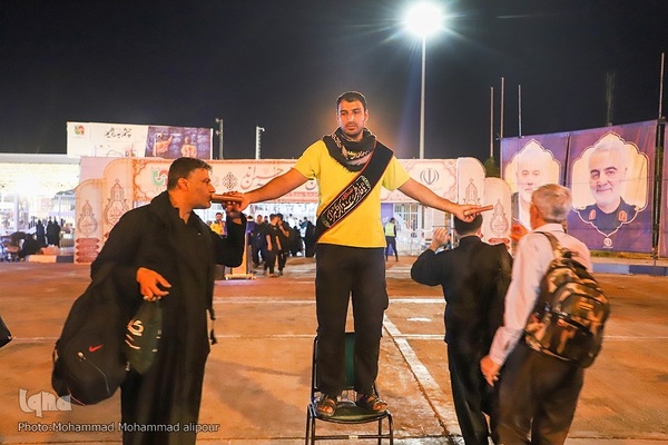 خروج شبانه زائران از مرز چذابه