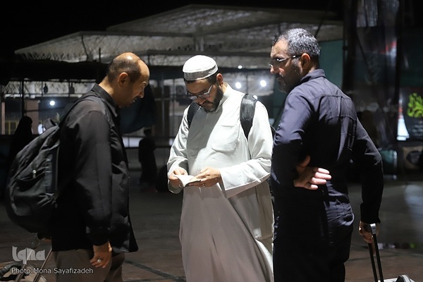 تردد شبانه زوار در مرز شلمچه