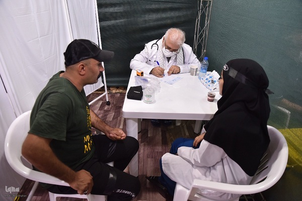 موکب درمانی استان گلستان در کربلای معلی