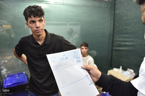 موکب درمانی استان گلستان در کربلای معلی