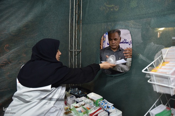 موکب درمانی استان گلستان در کربلای معلی