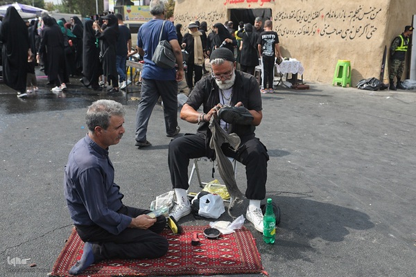 پیاده‌روی جاماندگان اربعین(2)