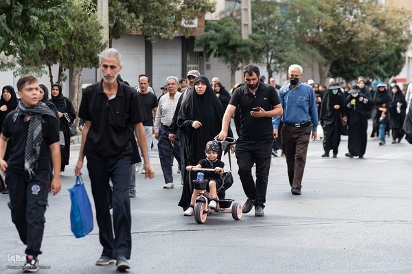 پیاده‌روی جاماندگان اربعین در البرز