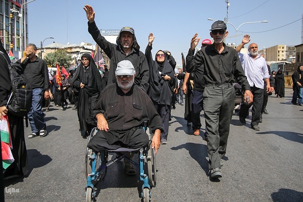 پیاده‌روی جاماندگان اربعین درفارس