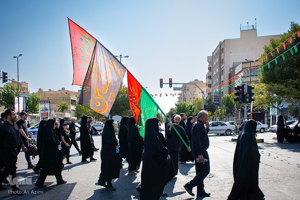 پیاده‌روی جاماندگان اربعین در اصفهان