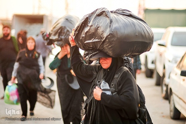 بازگشت زوار اربعین از مرز شلمچه