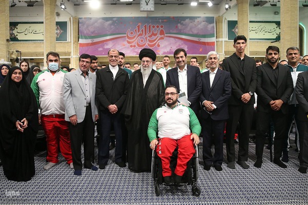 دیدار اعضای کاروان‌های اعزامی ایران به بازی‌های المپیک و پارالمپیک ۲۰۲۴ پاریس