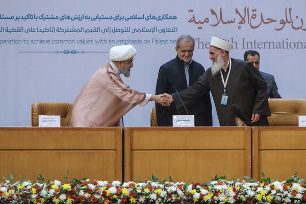 مراسم افتتاحیه سی‌وهشتمین کنفرانس بین‌المللی وحدت اسلامی