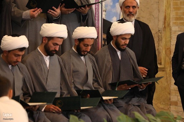 ششمین دوره عمامه گذاری و تکریم حفاظ قرآن مدرسه علمیه دارالسلام تهران