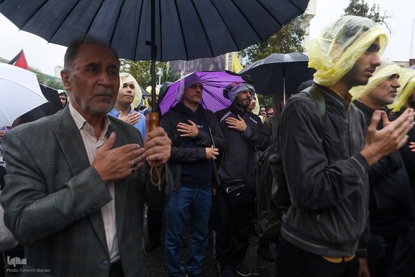 اجتماع «آغاز نصرالله» در میدان فلسطین تهران