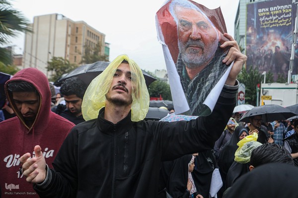 اجتماع «آغاز نصرالله» در میدان فلسطین تهران