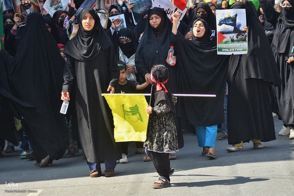 تجمع مردم کشمیر در محکومیت ترور نصرالله