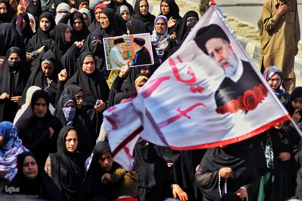 تجمع مردم کشمیر در محکومیت ترور نصرالله