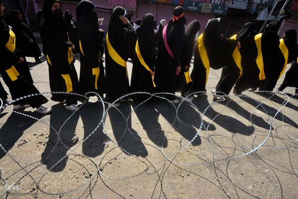 تجمع مردم کشمیر در محکومیت ترور نصرالله