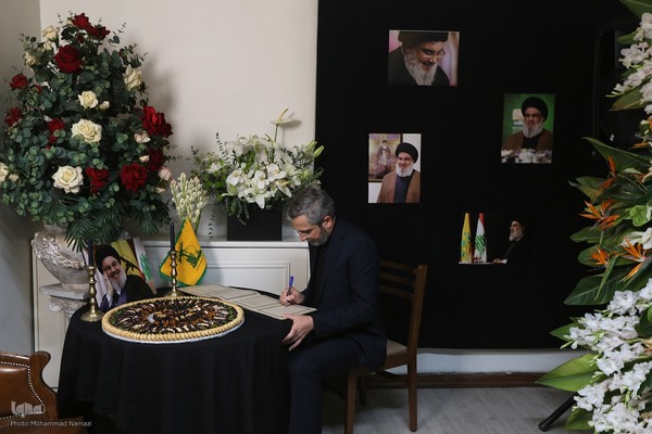 حضور مسئولان و شخصیت‌های سیاسی در دفتر حزب‌الله