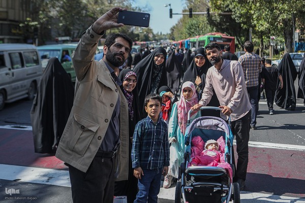 حضور پرشور مردم در نماز جمعه تهران