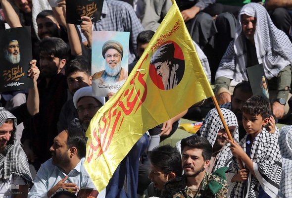 مراسم بزرگداشت مجاهد کبیر شهید سیدحسن نصرالله و همراهان ایشان