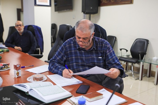 محمدرضا حاج‌اسماعیلی در مرحله مقدماتی چهل‌وهفتمین دوره مسابقات سراسری قرآن کریم