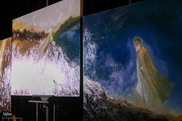 رونمایی از تابلوی نقاشی انصارالله