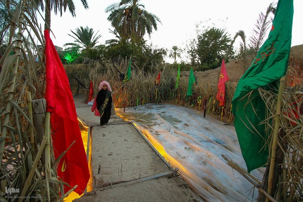 بیستمین سال یادمان یاس کبود در دیار فاطمیون