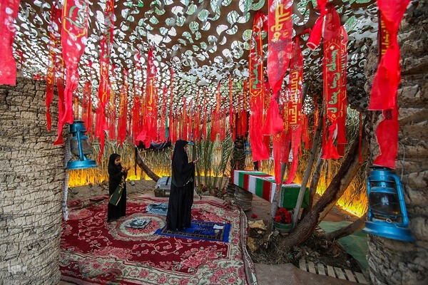 بیستمین سال یادمان یاس کبود در دیار فاطمیون