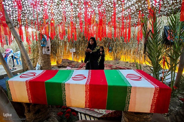 بیستمین سال یادمان یاس کبود در دیار فاطمیون