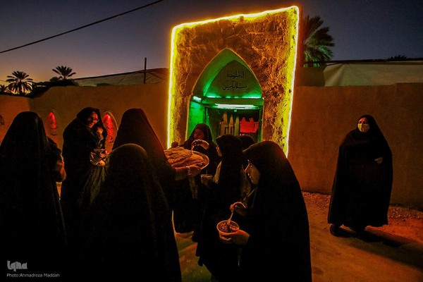 بیستمین سال یادمان یاس کبود در دیار فاطمیون