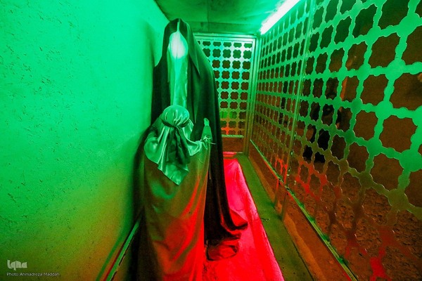 بیستمین سال یادمان یاس کبود در دیار فاطمیون