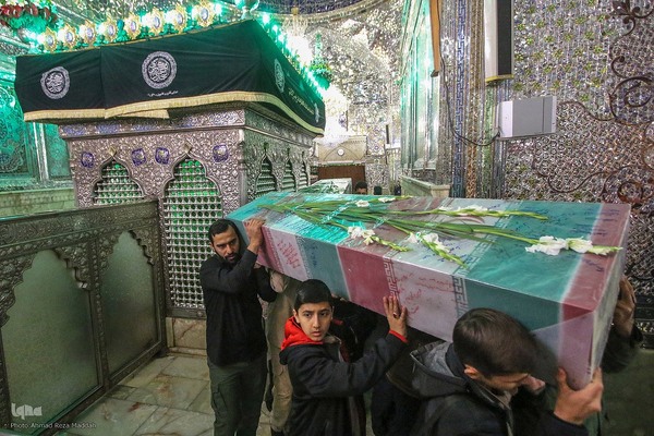 تشییع پیکرهای مطهر شهدای گمنام در شیراز