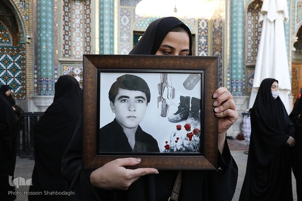 تشییع پیکرهای مطهر شهدای گمنام در قم