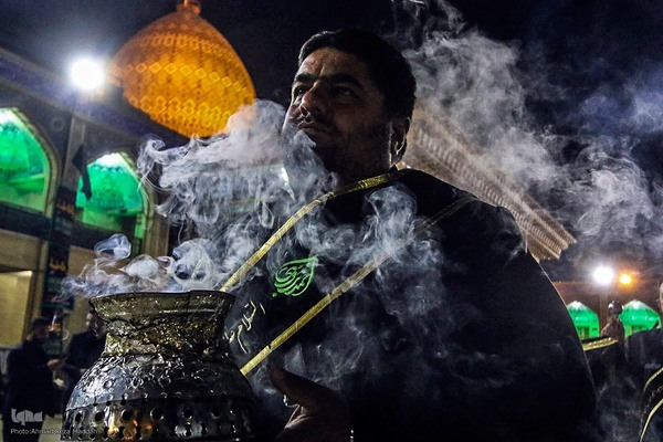 تشیع نمادین حضرت زهرا (س) در شاهچراغ(ع)