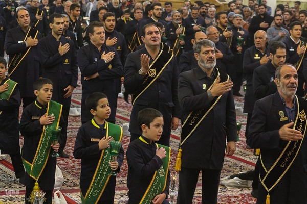 تشیع نمادین حضرت زهرا (س) در شاهچراغ(ع)