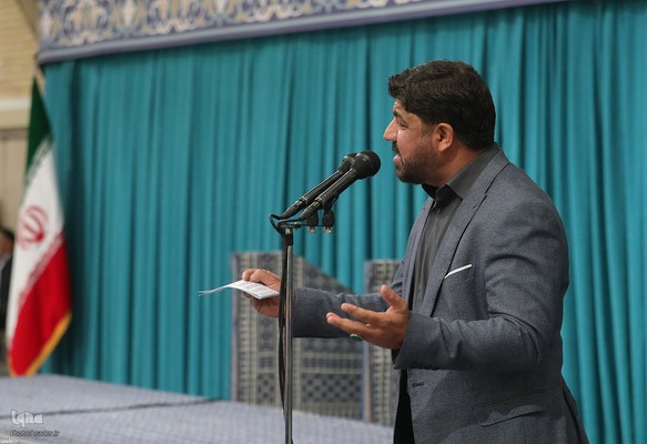 دیدار جمعی از خانواده‌های شهدای مدافع حرم و مقاومت با رهبر معظم انقلاب