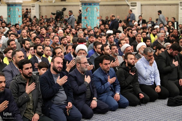 دیدار جمعی از خانواده‌های شهدای مدافع حرم و مقاومت با رهبر معظم انقلاب