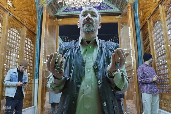 حرم امیرالمومنین علی(ع) در شب ولادت آن حضرت