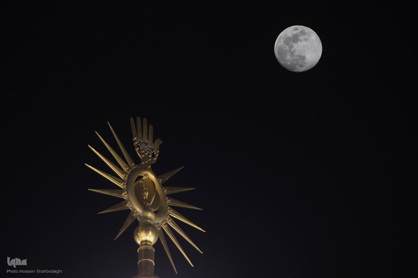 حرم امیرالمومنین علی(ع) در شب ولادت آن حضرت