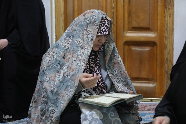 حرم امیرالمومنین علی(ع) در شب ولادت آن حضرت