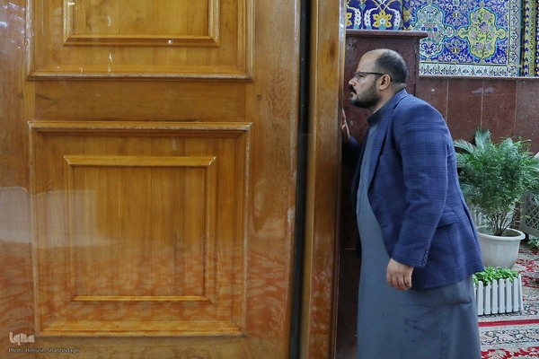 حرم امیرالمومنین علی(ع) در شب ولادت آن حضرت