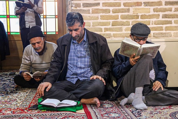  مراسم معنوی اعتکاف در یزد
