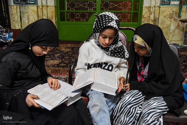  مراسم معنوی اعتکاف در سمنان