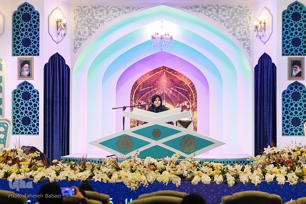 سومین روز مسابقات بین‌المللی قرآن در بخش بانوان