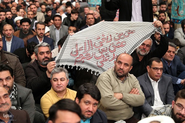 دیدار شرکت‌کنندگان مسابقات بین‌المللی قرآن کریم با رهبر معظم انقلاب