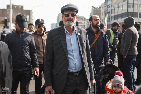 حضور حسن مسلمی نائینی، رئیس جهاددانشگاهی در مراسم یوم‌الله ۲۲ بهمن