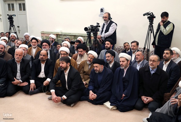 دیدار دست‌اندرکاران برگزاری همایش بین‌المللی تفسیر تسنیم