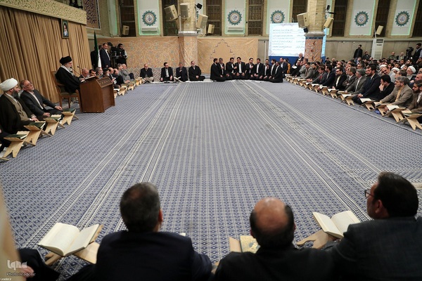 مراسم انس با قرآن در اولین روز از ماه مبارک رمضان