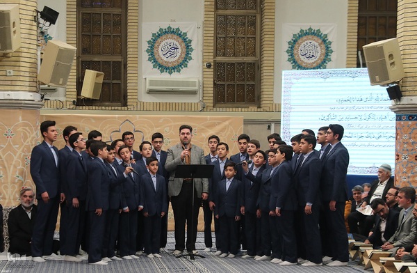 مراسم انس با قرآن در اولین روز از ماه مبارک رمضان